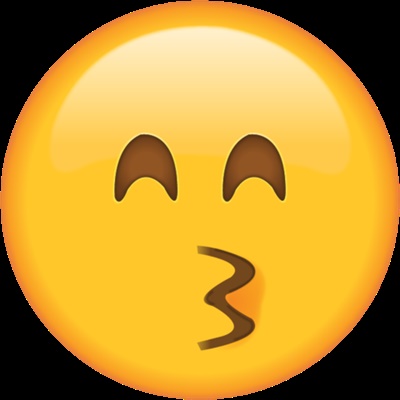 Emojis que estás usando mal: cara besucona