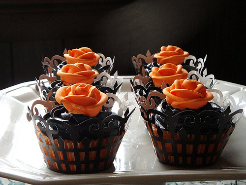 Cupcakes de Halloween: Elegantes