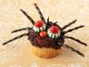 Cupcakes de Halloween: Araña