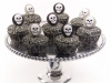 Cupcakes de Halloween: calaveras