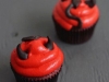 Cupcakes de Halloween: diablos