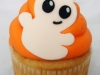 Cupcakes de Halloween: fantasmita