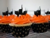 Cupcakes de Halloween: en relieve