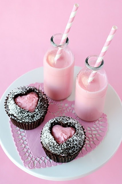 Cupcakes San Valentín: Sofisticados