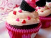 Cupcakes San Valentín: Tonos rosas