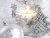 Decoración de Navidad plateada: portada