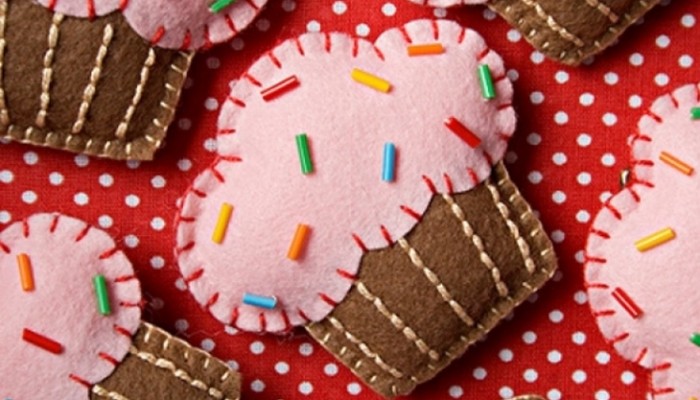 Broches de fieltro paso a paso: Cómo hacerlos con relleno