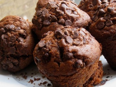 Muffins de chocolate