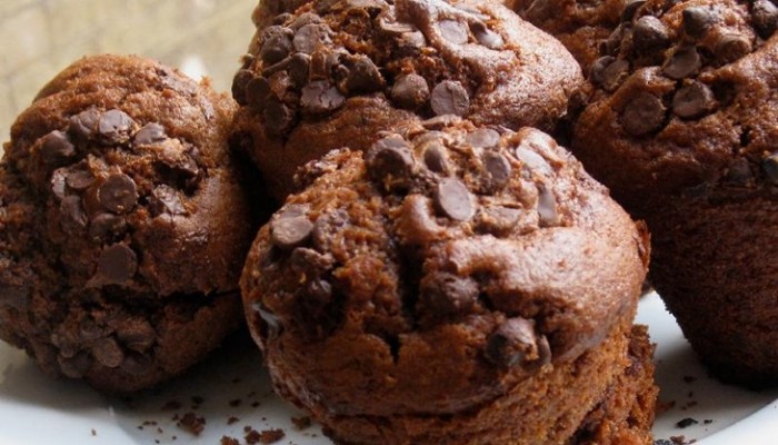 Muffins de chocolate