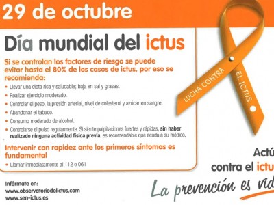 Día Mundial del ictus 2015: Aprende a prevenirlo