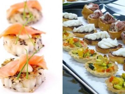 Canapés de Navidad fáciles: Recetas paso a paso