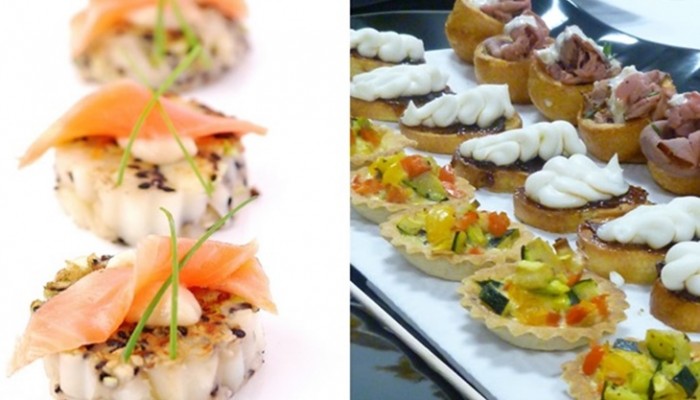 Canapés de Navidad fáciles: Recetas paso a paso
