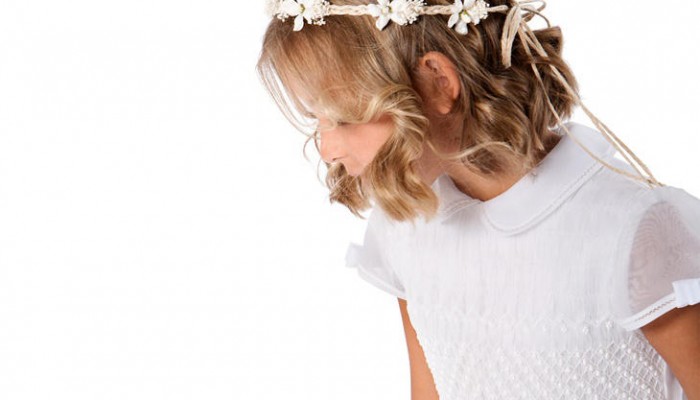 Peinados de comunión para niñas con pelo corto: Ideas elegantes