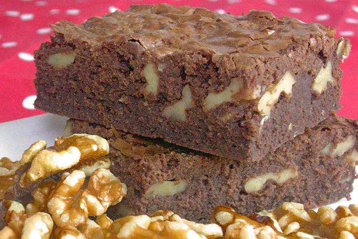 Brownie de chocolate y nueces: Receta casera paso a paso