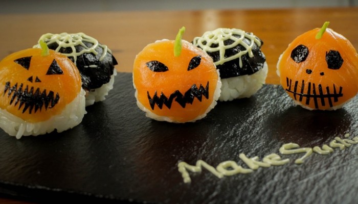 Sushi para Halloween: Receta japonesa paso a paso