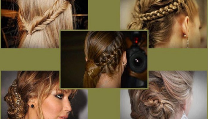 Peinados con trenzas para Nochevieja 2015
