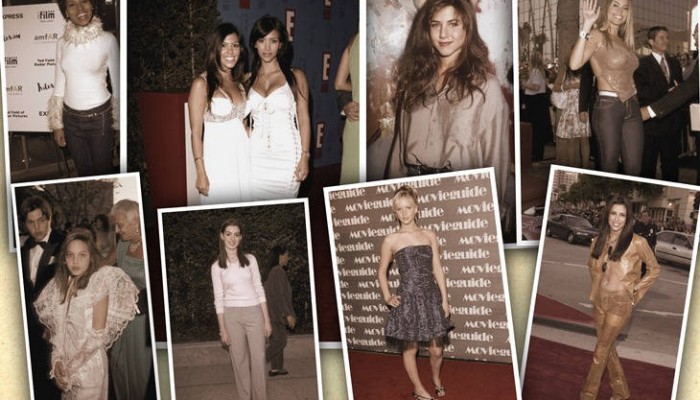 Famosas en la alfombra roja por primera vez