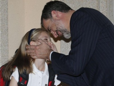 Las imágenes más familiares de Felipe VI como Rey