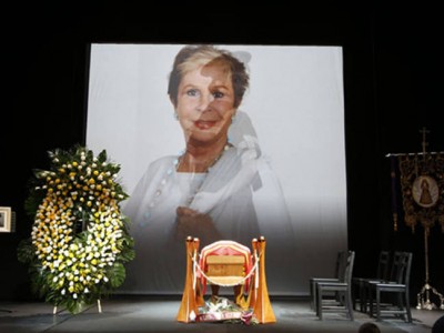 Lina Morgan: último y emotivo adiós en la La Latina