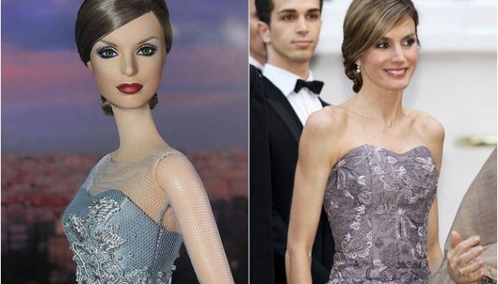 La Reina Letizia se convierte en una muñeca Barbie