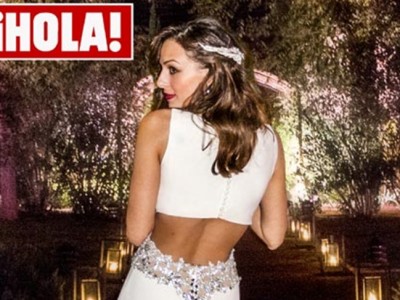 Eva González: su segundo vestido de novia más sensual