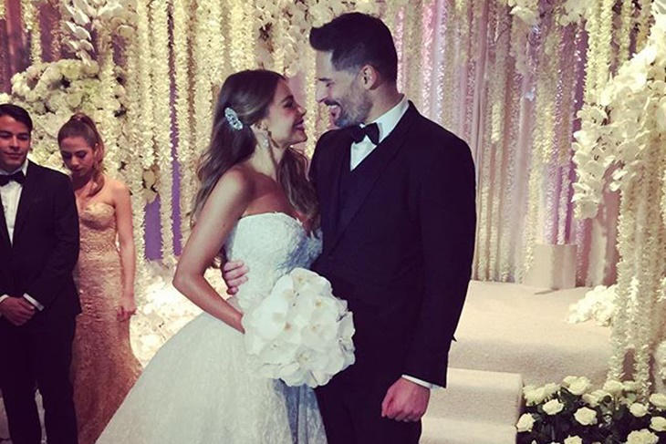 Sofia Vergara y Joe Manganiello: boda en Instagram