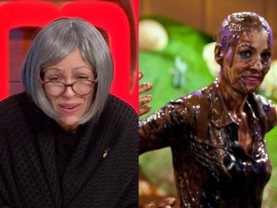 Eva González una anciana con estilo y pasada por chocolate en MasterChef