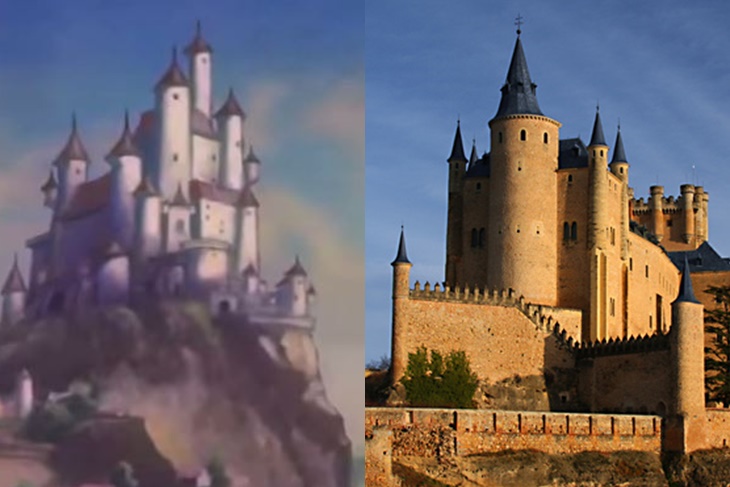 Los lugares reales en los que se inspiraron las películas de Disney
