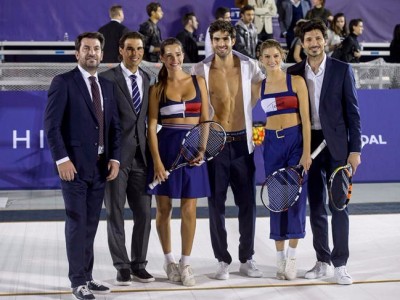 Rafa Nadal y Malena Costa juegan al tenis con Tommy Hilfiger