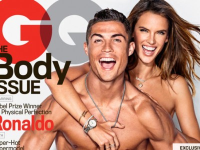 Cristiano Ronaldo y Alessandra Ambrosio: lucen cuerpazo en GQ