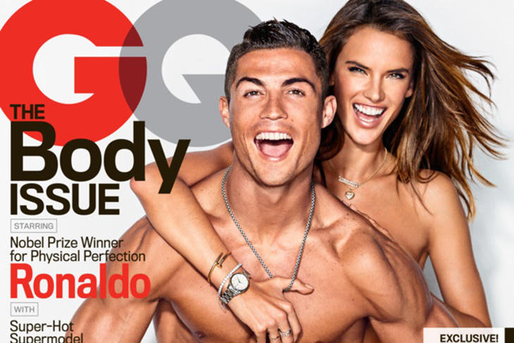 Cristiano Ronaldo y Alessandra Ambrosio: lucen cuerpazo en GQ