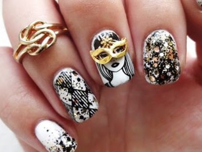 Diseños de uñas de Carnaval: ideas de nail art
