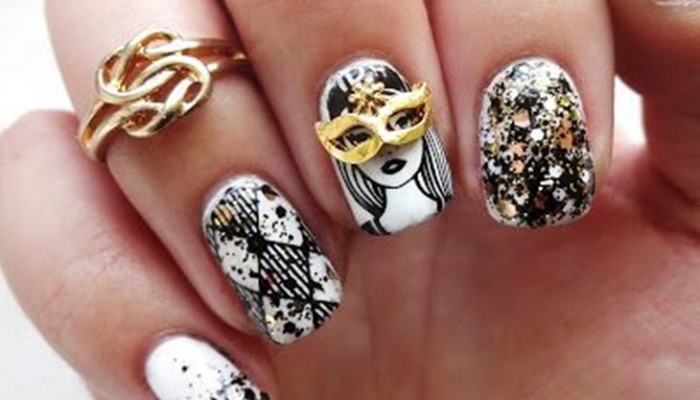 Diseños de uñas de Carnaval: ideas de nail art