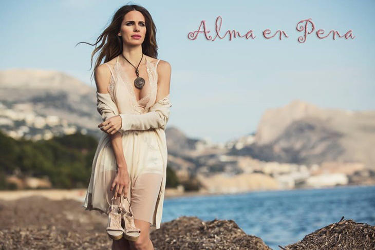 Vanesa Romero primeras imágenes de la campaña de Alma en Pena