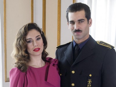 Blanca Suárez y Rubén Cortada elegantes en la presentación de su serie
