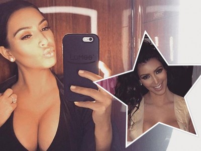 Kim Kardashian revela sus secretos para llevar escote en la alfombra roja
