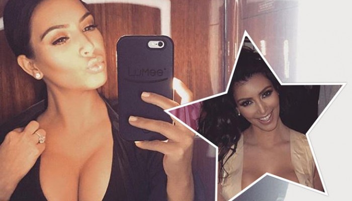 Kim Kardashian revela sus secretos para llevar escote en la alfombra roja