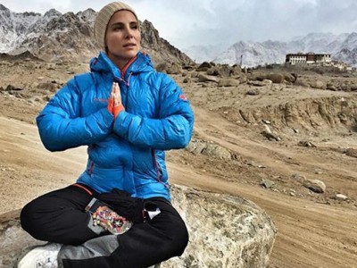 Elsa Pataky muestras las primeras imágenes de su aventura en el Tíbet