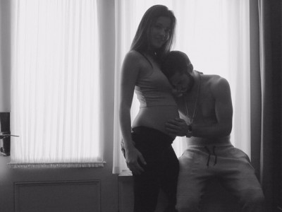 Malena Costa comparte una tierna foto con Mario Suárez y su barriguita