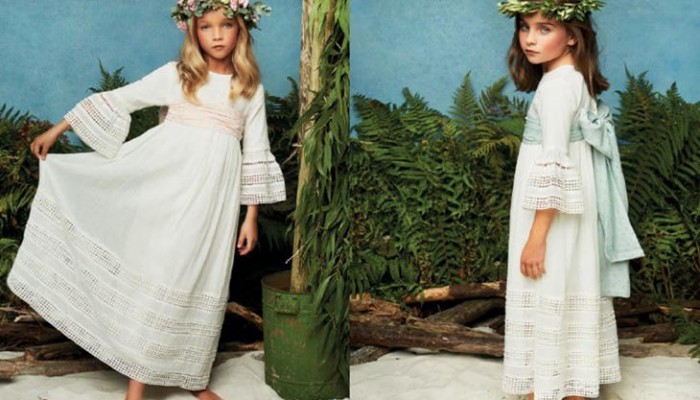 Vestidos de Comunión ibicencos 2016: un estilo diferente