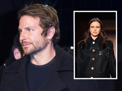 Bradley Cooper no se pierde a Irina Shayk desfilando en París