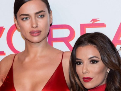 Irina Shayk y Eva Longoria chicas L'Orèal en París