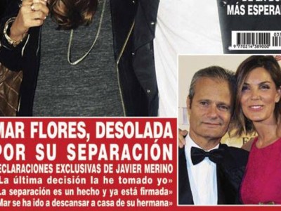 Mar Flores y Javier Merino divorcio: primeras declaraciones del empresario