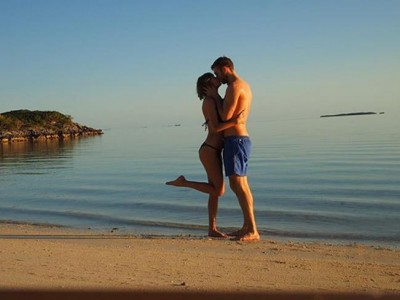Taylor Swift y Calvin Harris vacaciones y besos en el paraíso