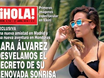 Lara Álvarez espectacular en bikini en Honduras y ¿nuevo amor?