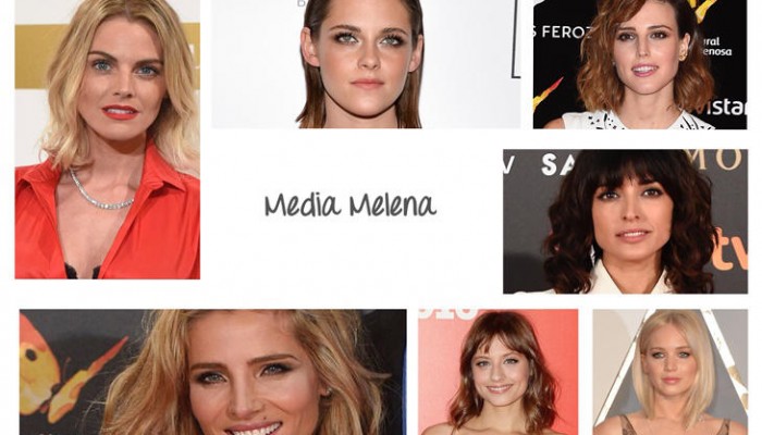 Media melena, el corte de pelo preferido de las famosas