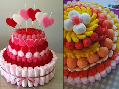 Tarta de chuches sencilla: Cómo hacerla paso a paso