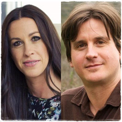 10 famosos con hermanos gemelos o mellizos: Alanis Morissette y Wade