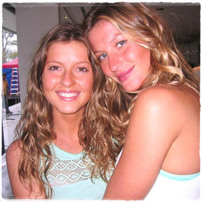 10 famosos con hermanos gemelos o mellizos: Gisele Bündchen y Patricia