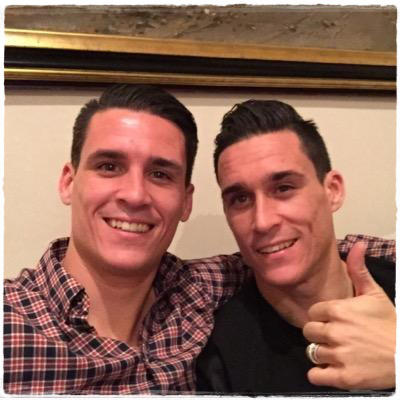 10 famosos con hermanos gemelos o mellizos: José María y Juanmi Callejón